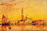San Giorgio Maggior, Venice by Edward William Cooke